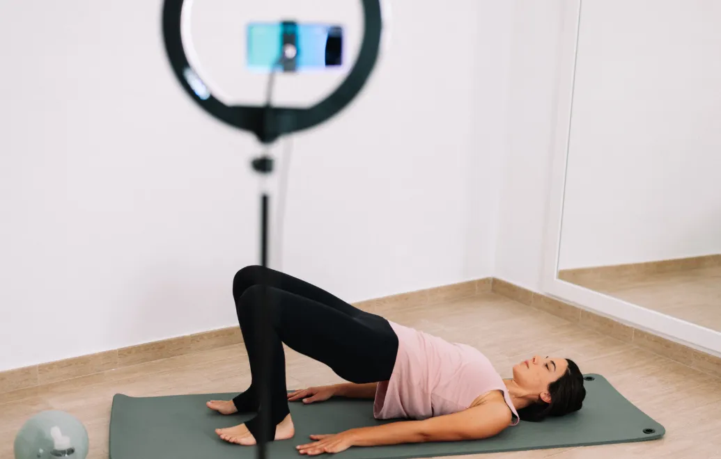 ピラティスインストラクターの写真